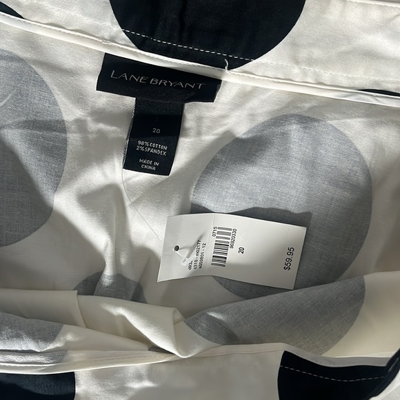 Lane Bryant polka dot midi skirt - Picture 4 of 6